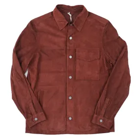 Manto Lightweight Nappa Suede Shirt-Jacket