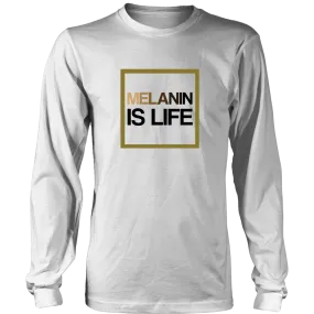 Melanin Is Life Signature Long Sleeve T-Shirt