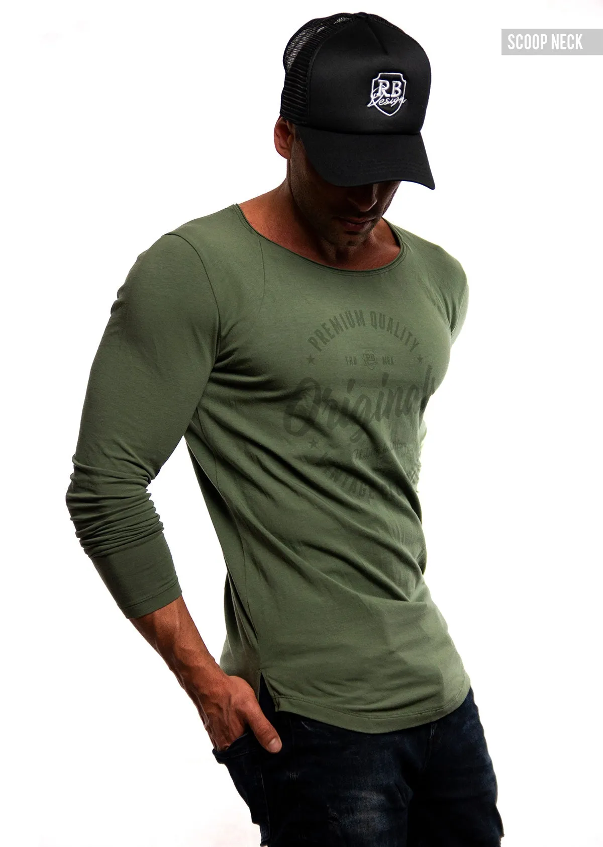 Mens Long Sleeve T-shirt "Originals" MD958