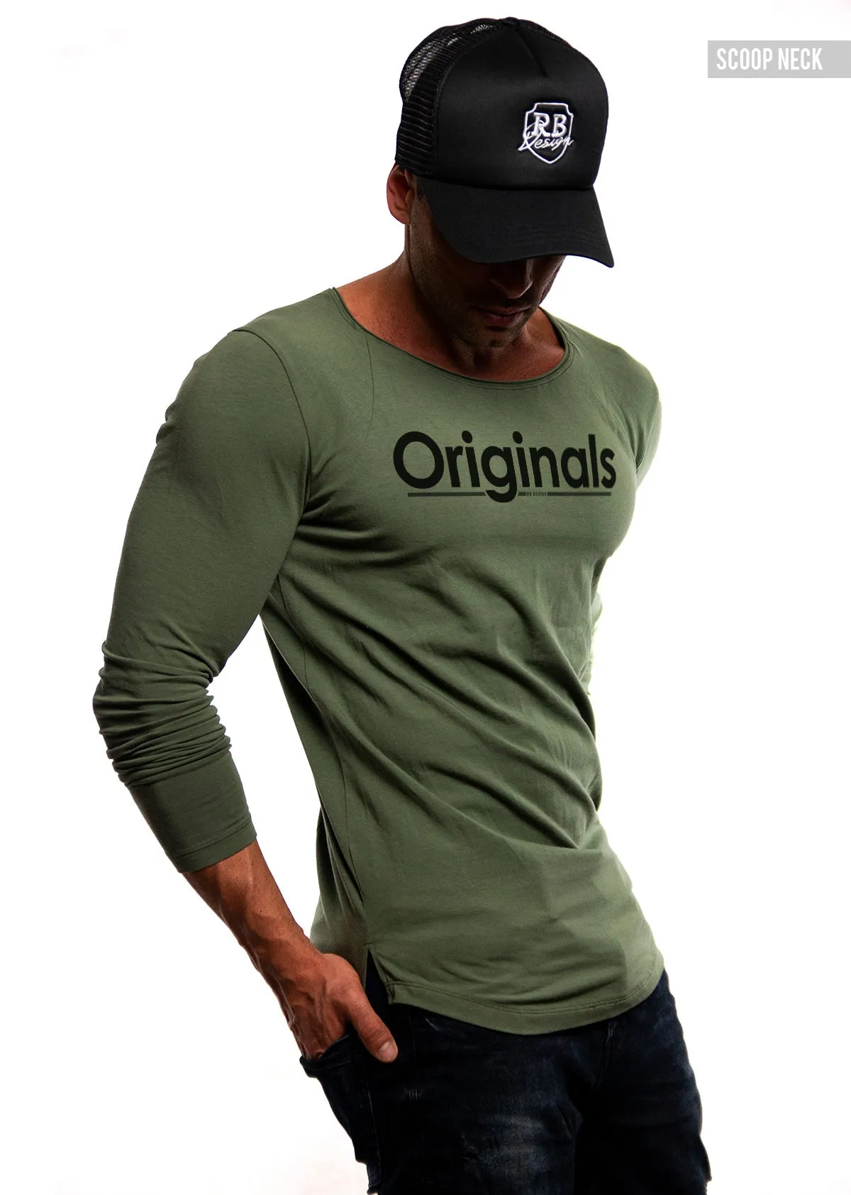 Mens Long Sleeve T-shirt "Originals" MD963