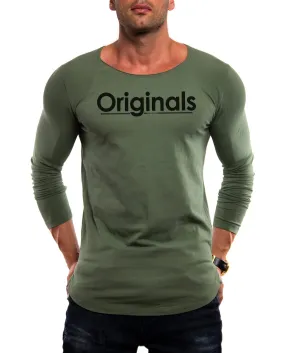 Mens Long Sleeve T-shirt "Originals" MD963