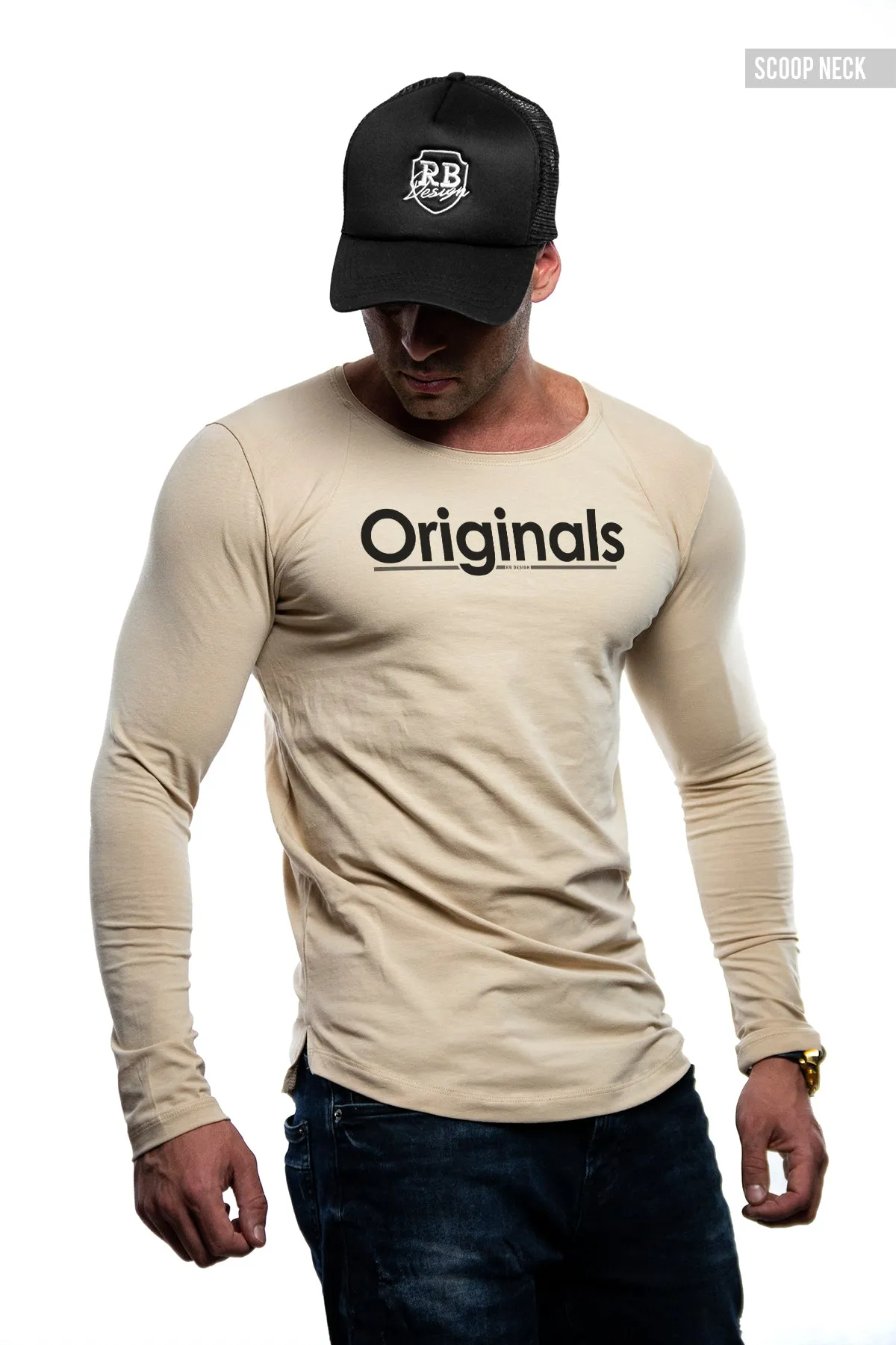 Mens Long Sleeve T-shirt "Originals" MD963