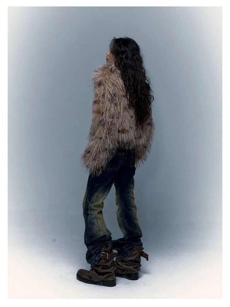 Merad Lazy Eco-Friendly Fur Coat【s0000005969】