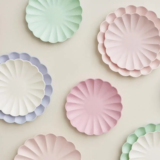 Mint Sorbet Small Eco Plates - Pack of 8