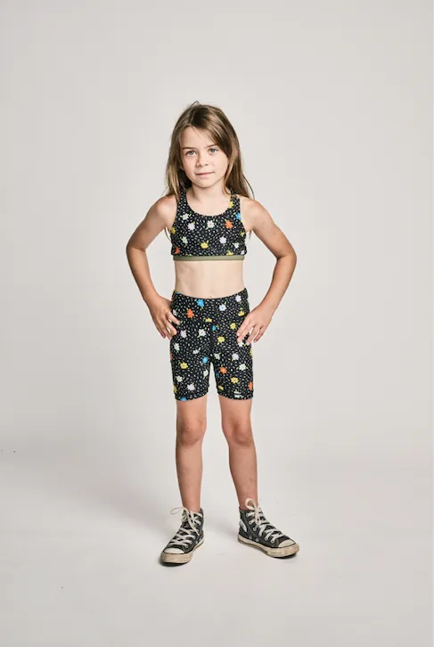 Missie Munster Peony Bike Pants - Daisy