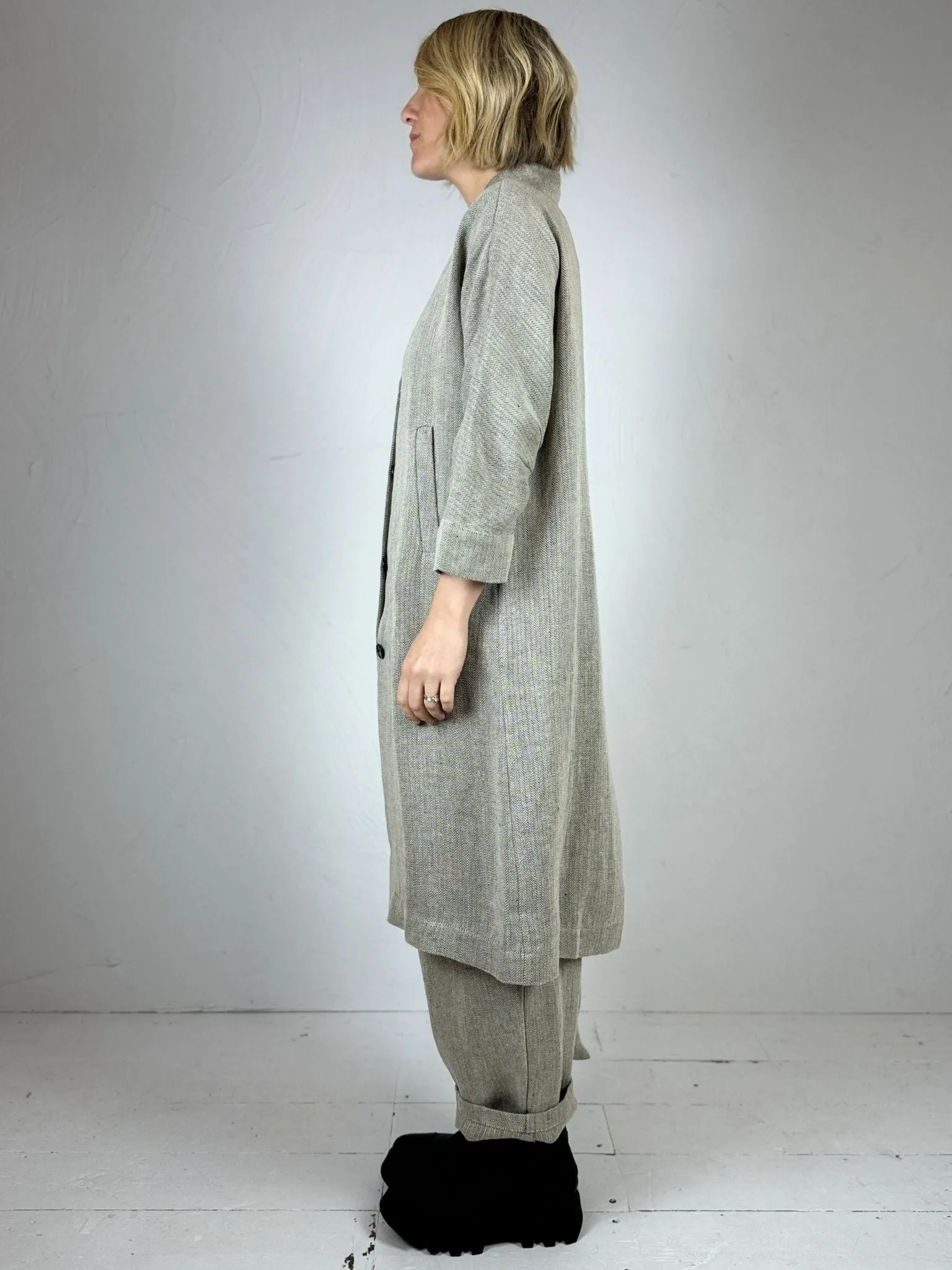 Nature Neokla Herringbone Linen Jacket