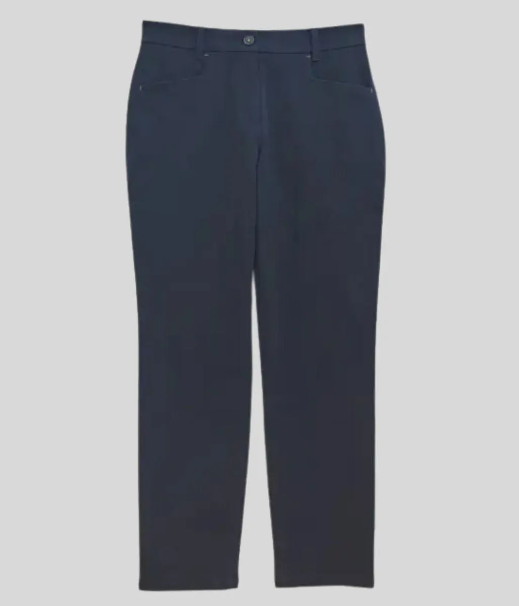 Navy Sienna Stretch Trousers