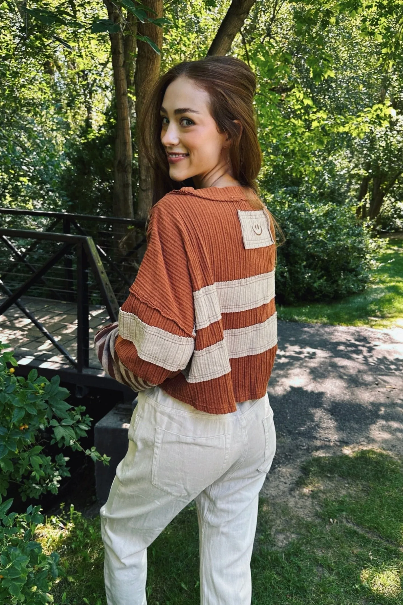 Nutmeg Knit Top