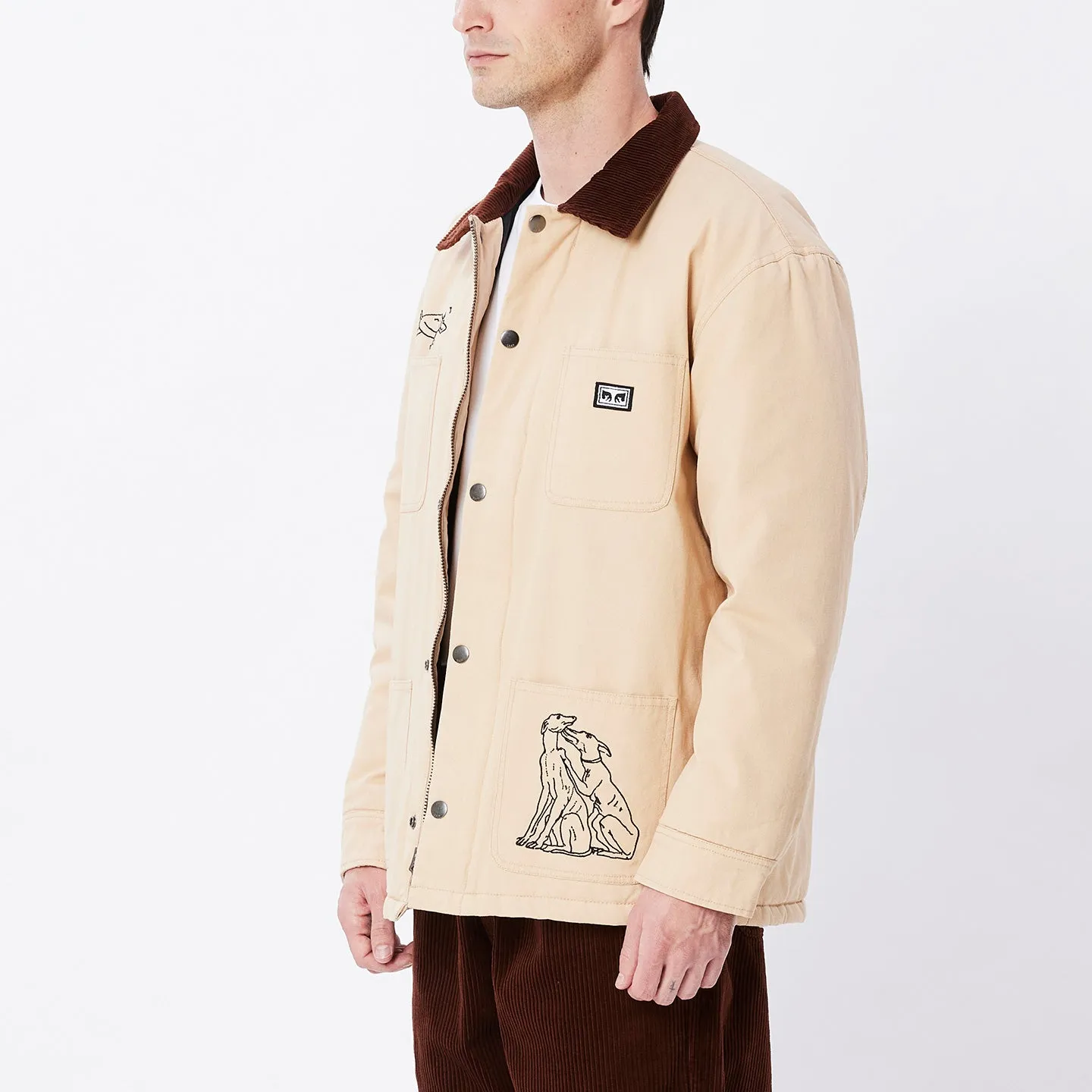 Obey Friendly Jacket  - Irish Cream