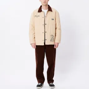 Obey Friendly Jacket  - Irish Cream