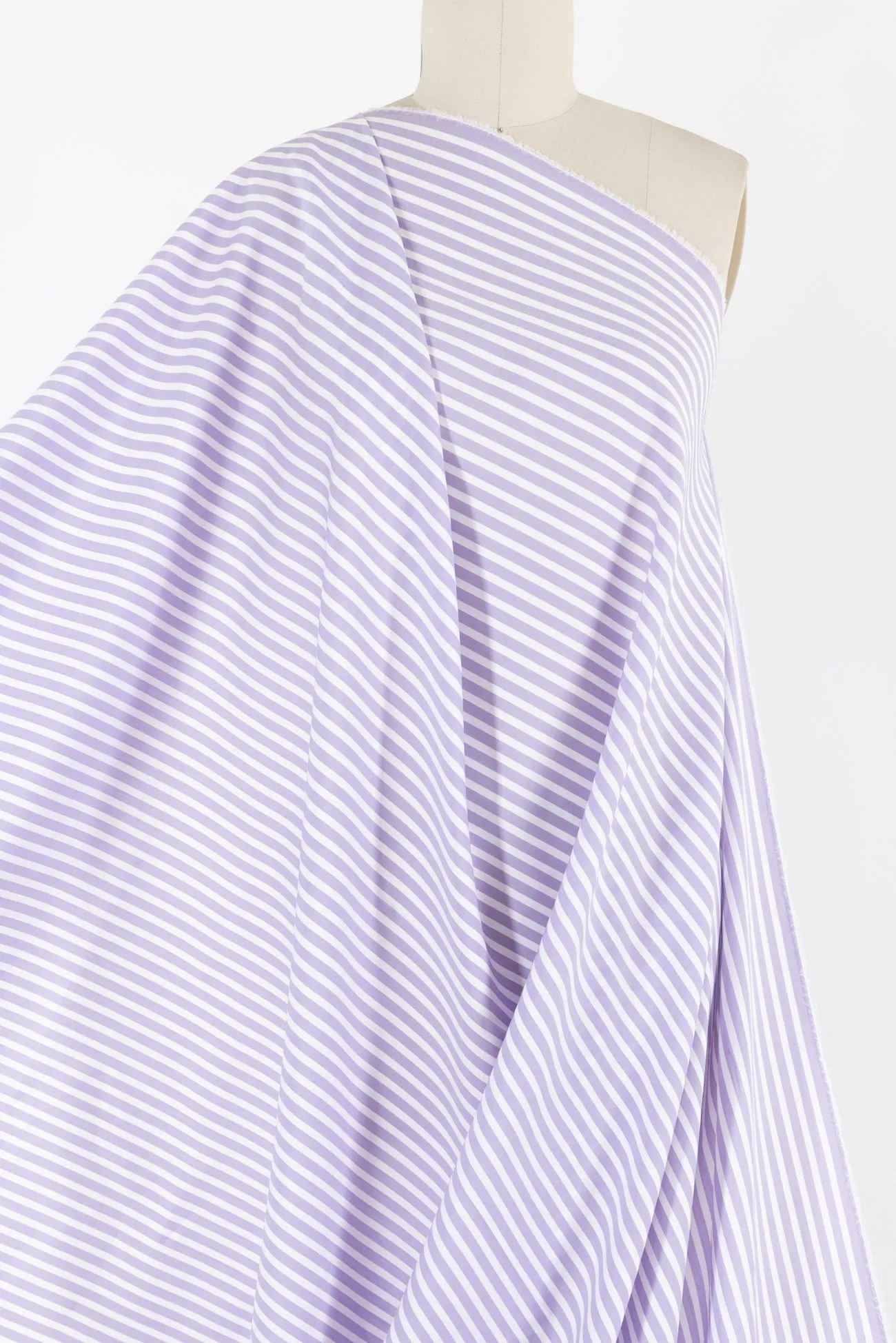 Patsy Purple Stripe Japanese Cotton Woven