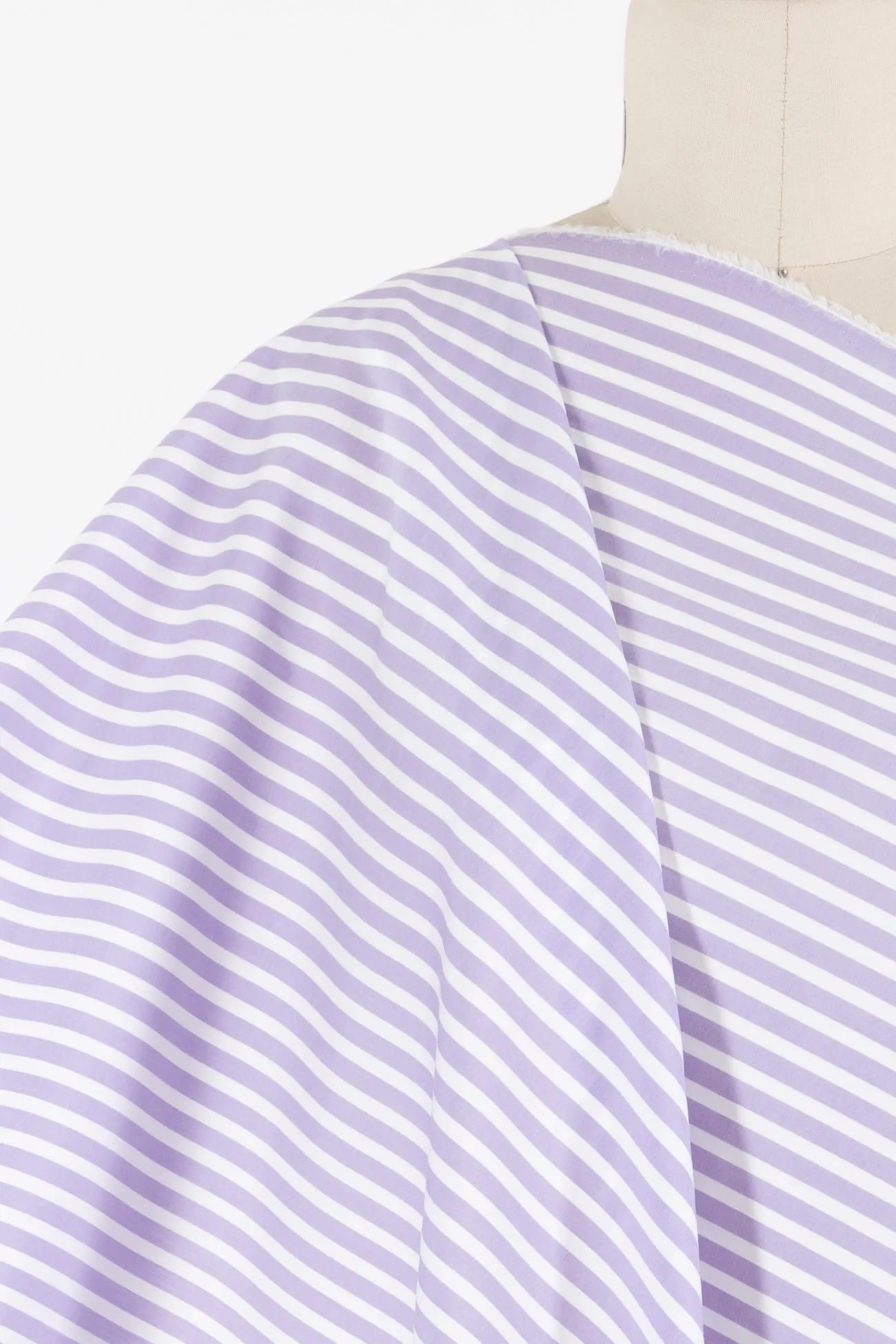 Patsy Purple Stripe Japanese Cotton Woven