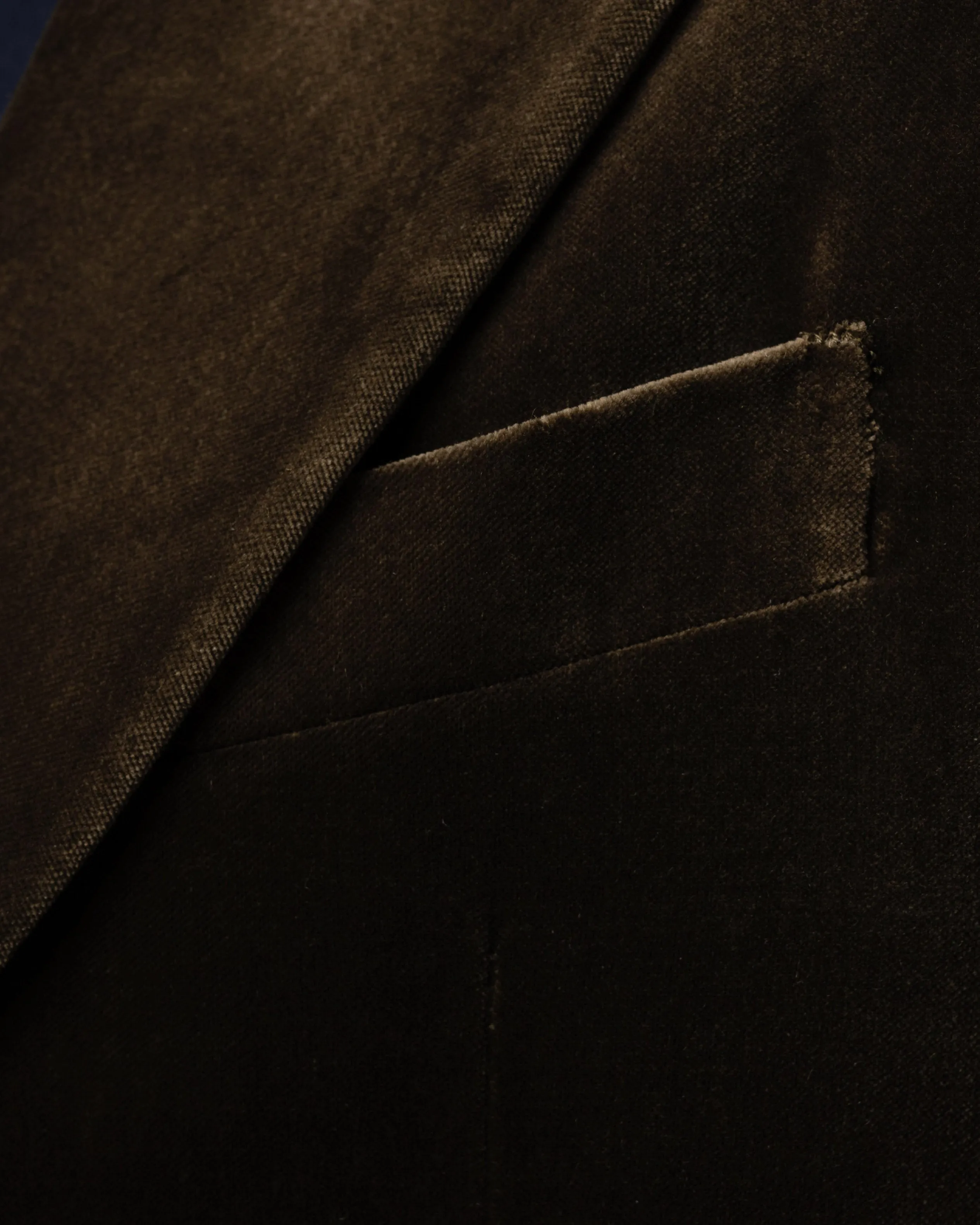 Peak Lapel Velvet Jacket