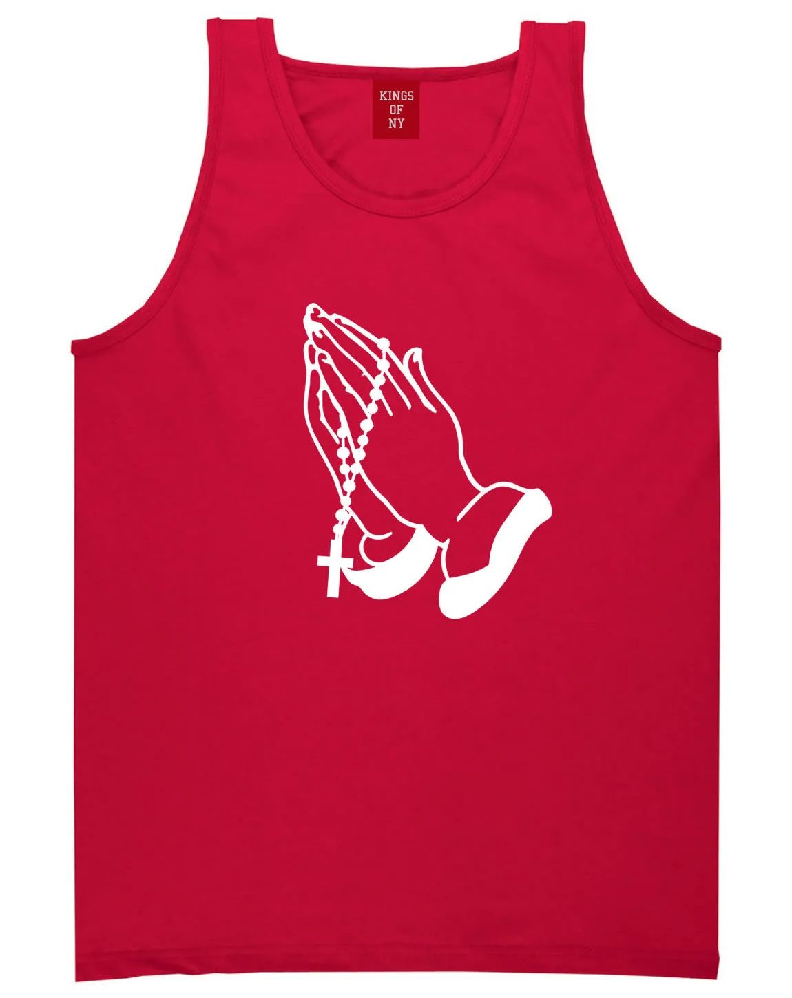 Prayer Hands Praying Rosary Tank Top