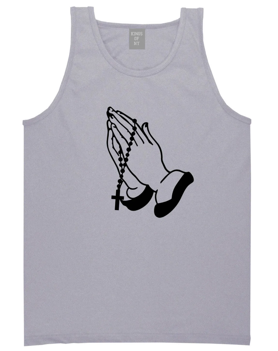 Prayer Hands Praying Rosary Tank Top