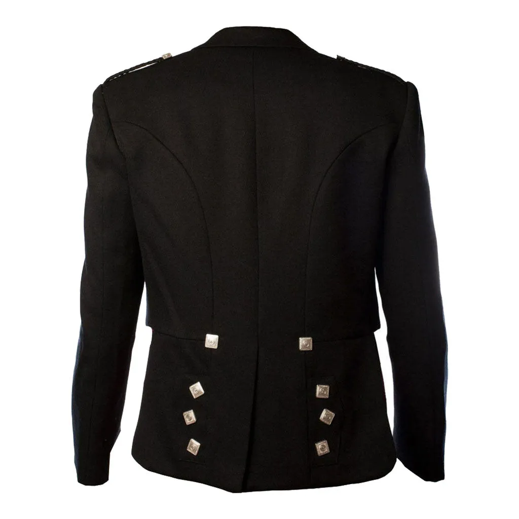 Prince Charlie Jacket & Vest Black