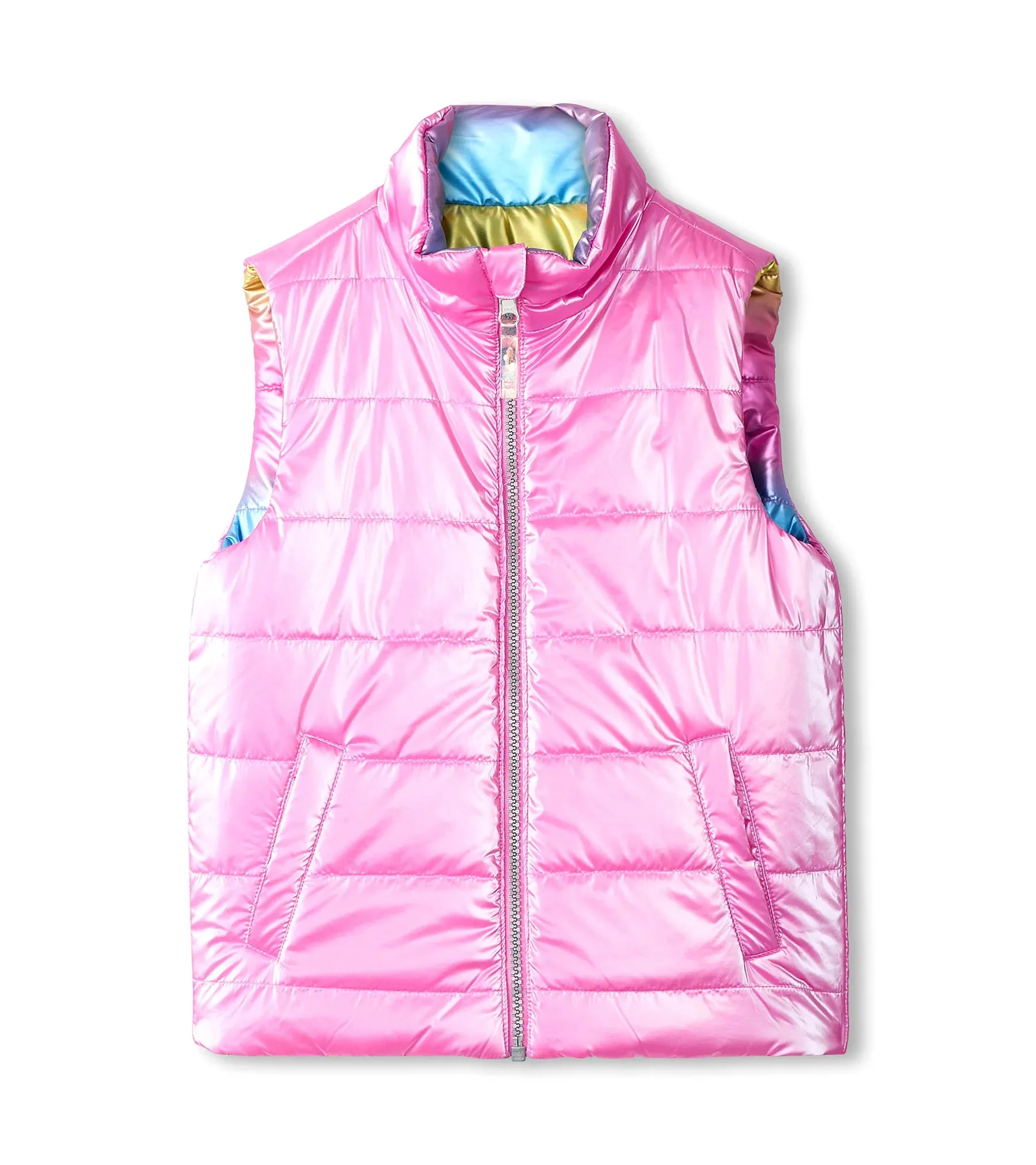 Rainbow Shine Reversible Quilt Vest