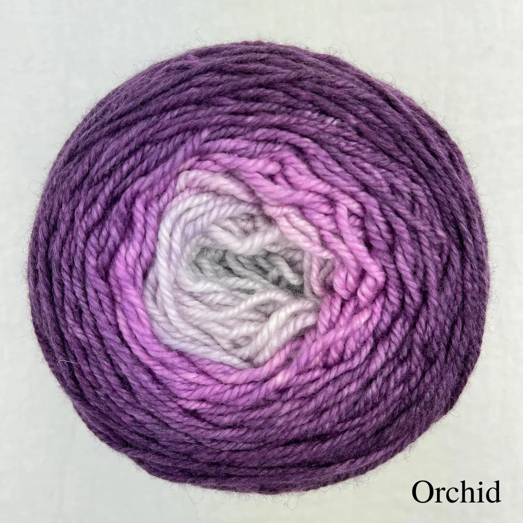 Ripley Hat Knitting Kit | Freia Handpaints Superwash Merino Silk Sport