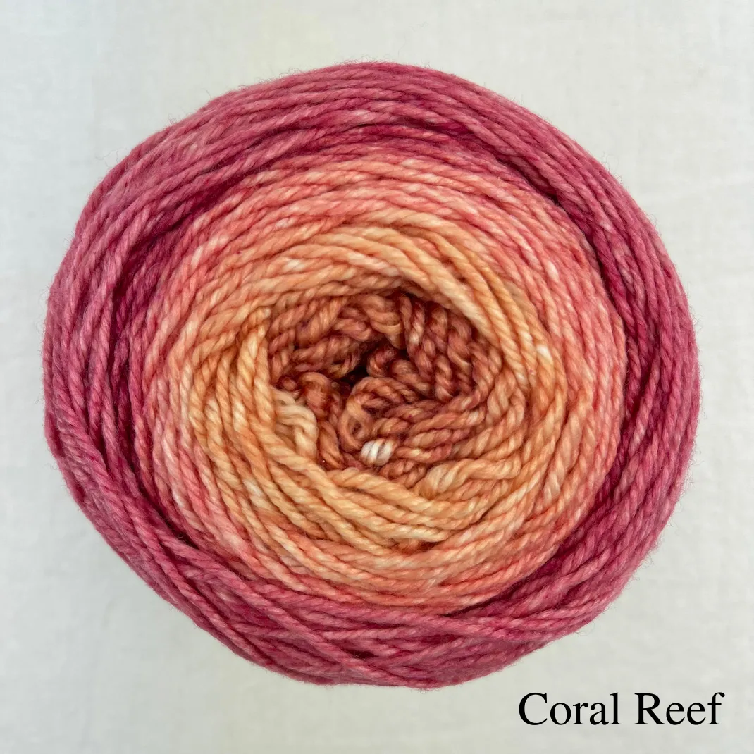 Ripley Hat Knitting Kit | Freia Handpaints Superwash Merino Silk Sport