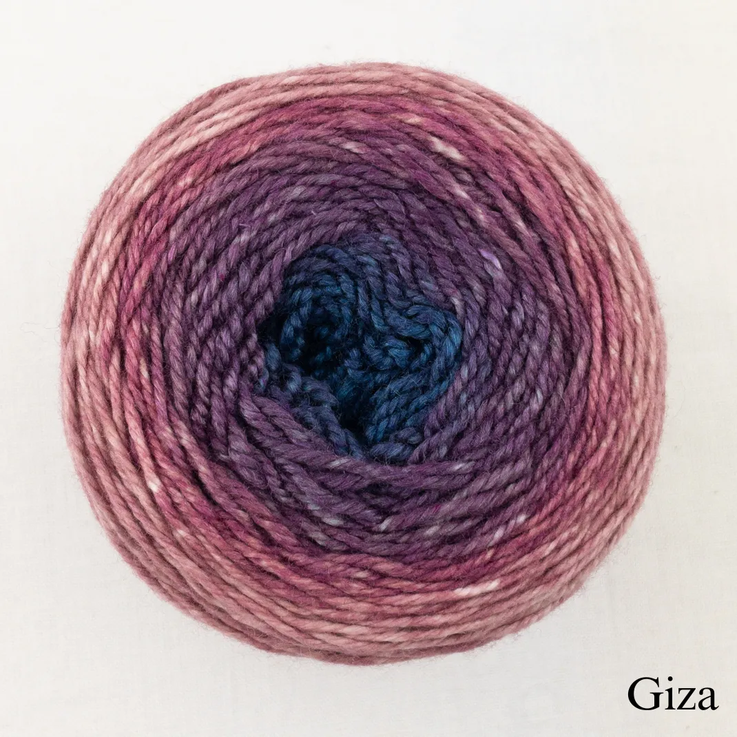 Ripley Hat Knitting Kit | Freia Handpaints Superwash Merino Silk Sport