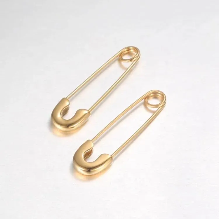 Safety Pin Earrings