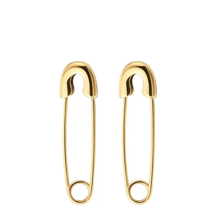 Safety Pin Earrings