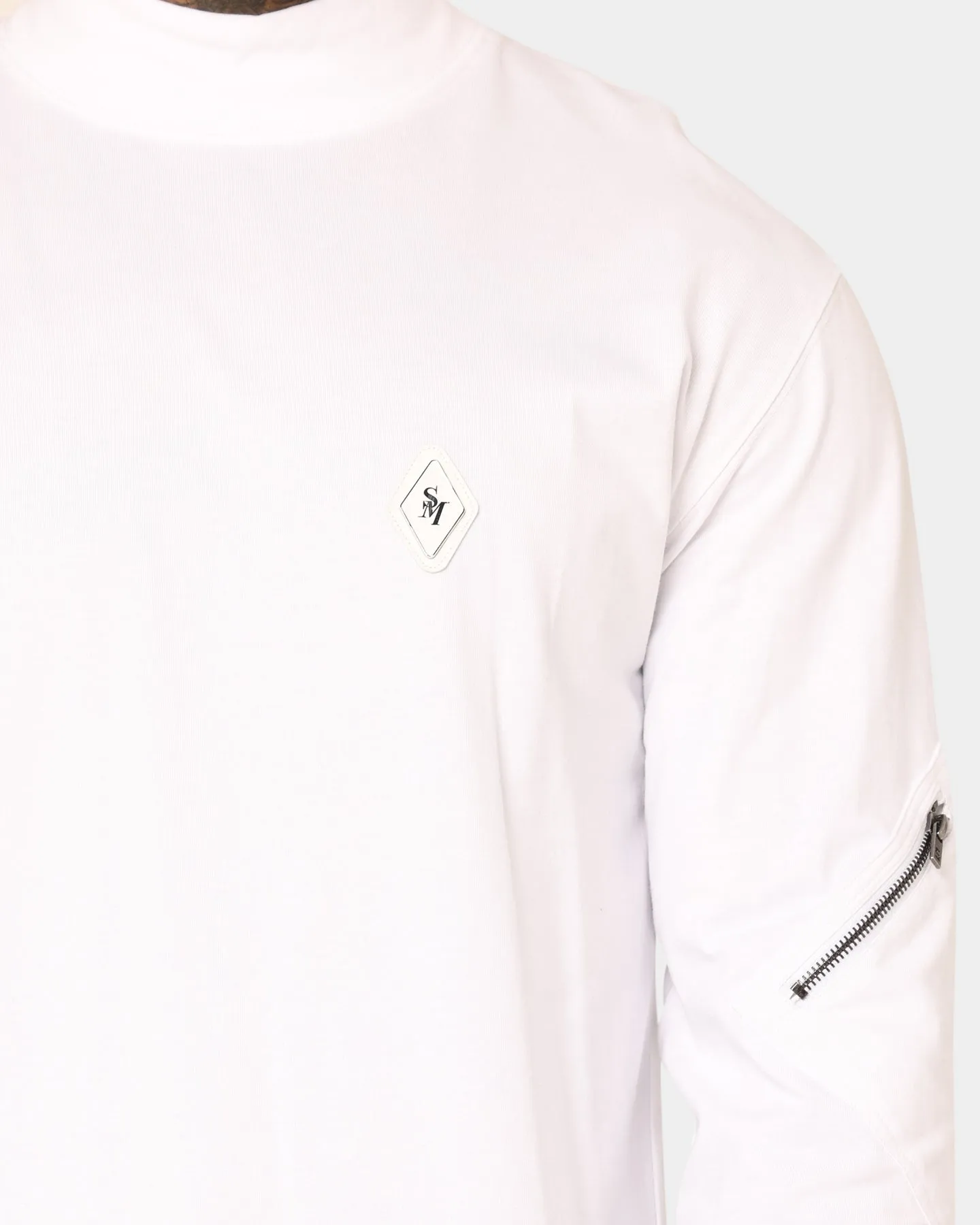 Saint Morta Syndicate Long Sleeve T-Shirt White/White