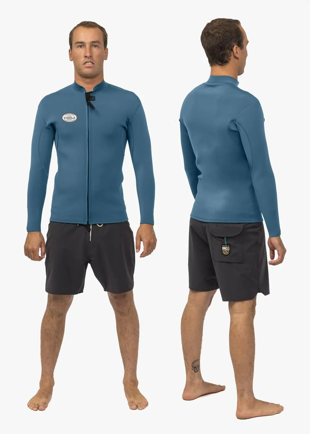 Solid Sets 2Mm Front Zip Wetsuit Jacket