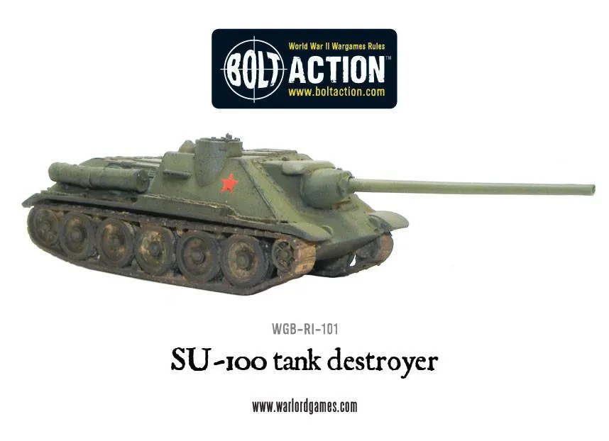 Soviet SU-100 Tank Hunter