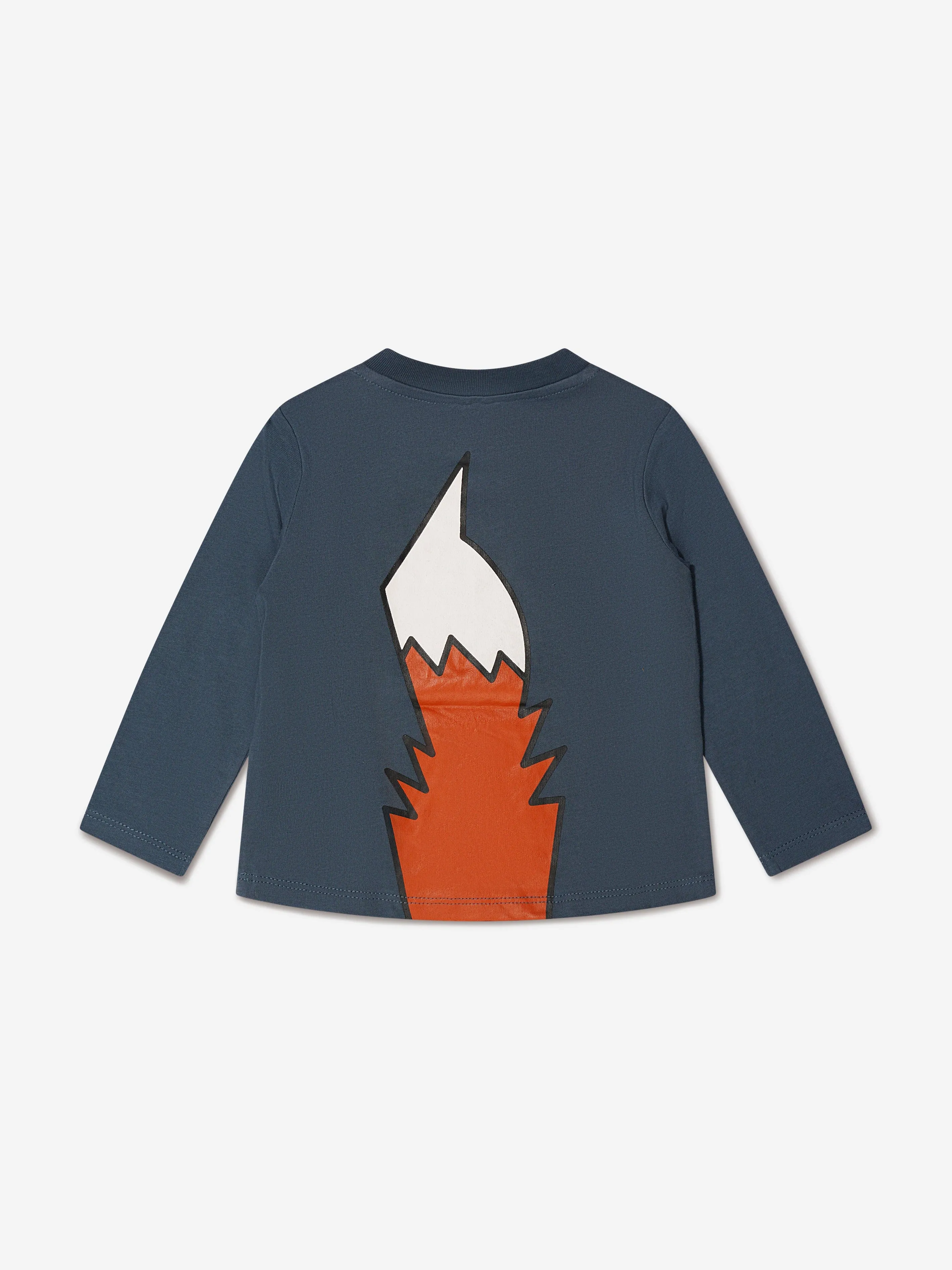 Stella McCartney Baby Boys Long Sleeve Fox T-Shirt