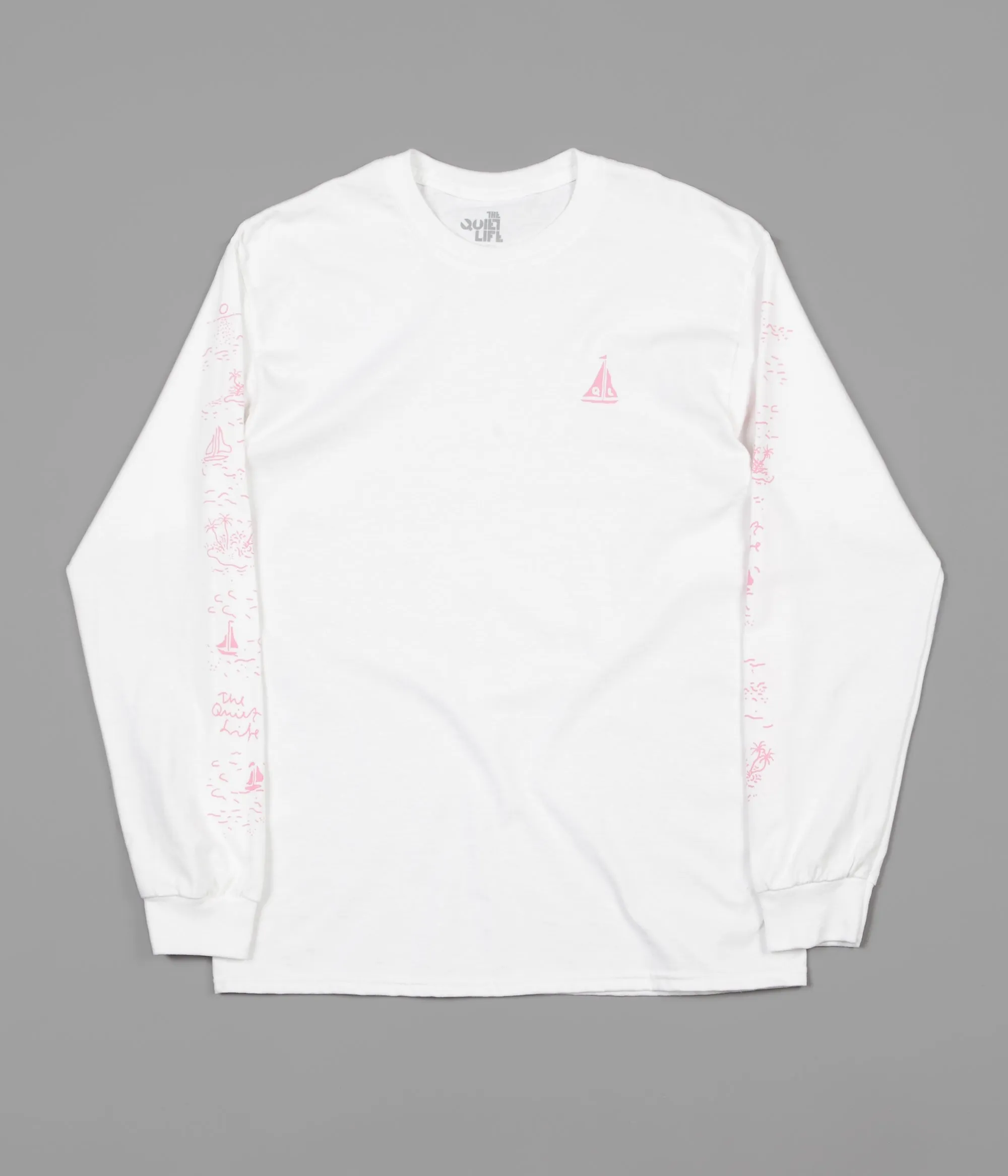 The Quiet Life Sail Long Sleeve T-Shirt - White