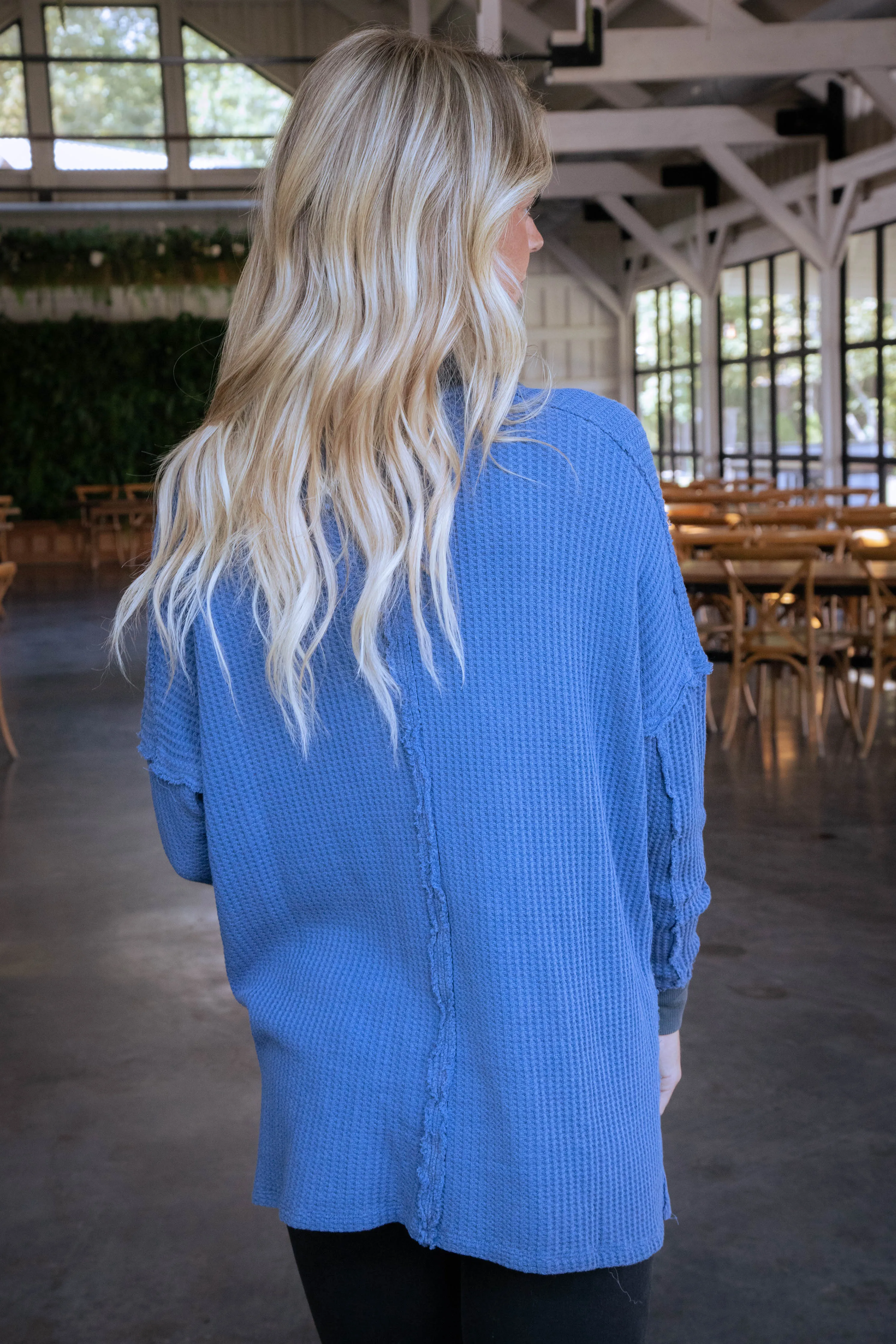 Travis Polo Top, Dutch Blue | Free People