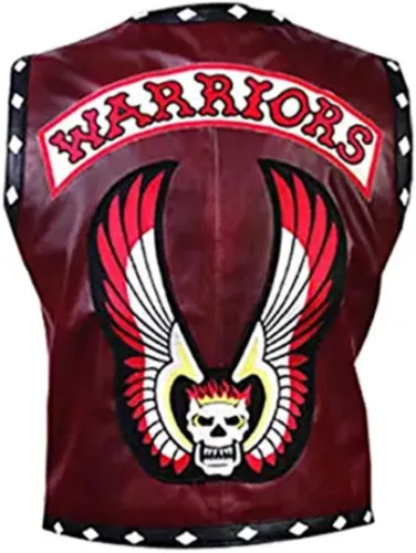 Ultimate Empowerment: The Invincible Maroon Warrior Vest - Unleash Your Inner Strength this Halloween