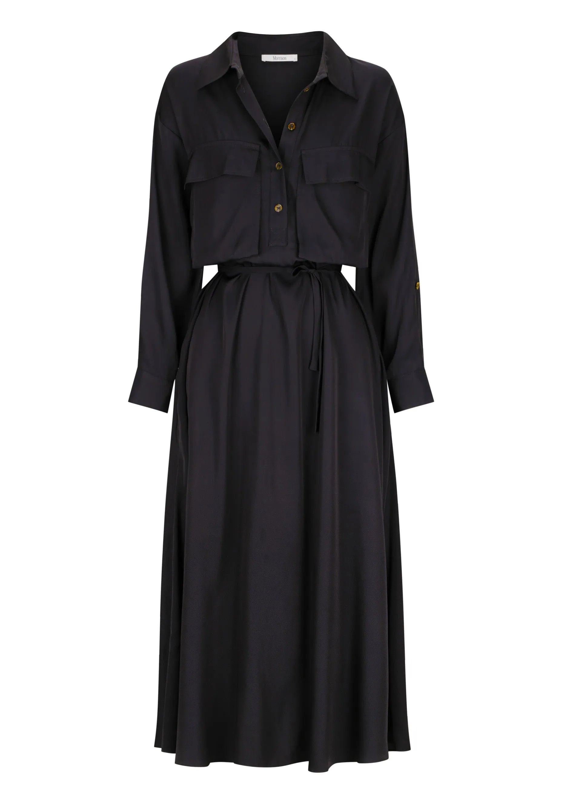 Ursula Shirt Dress_Navy