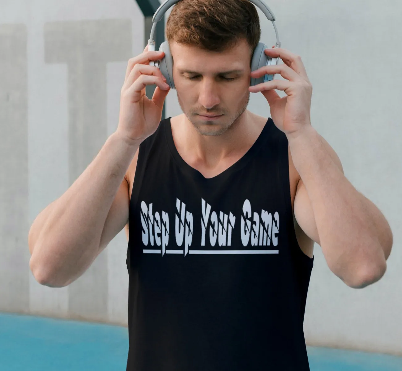 utt- Step Up Your Game Unisex Tank Tops