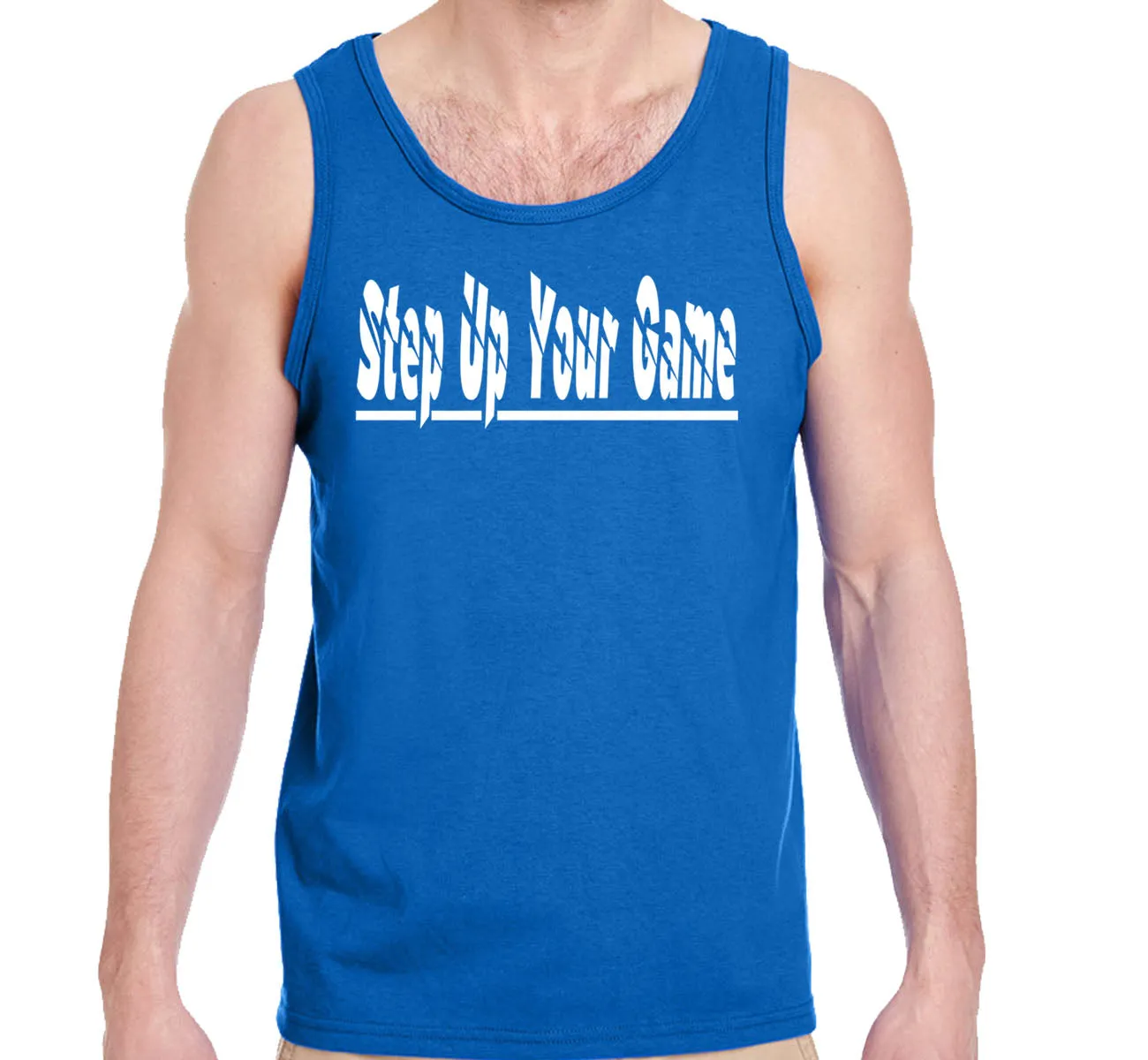 utt- Step Up Your Game Unisex Tank Tops