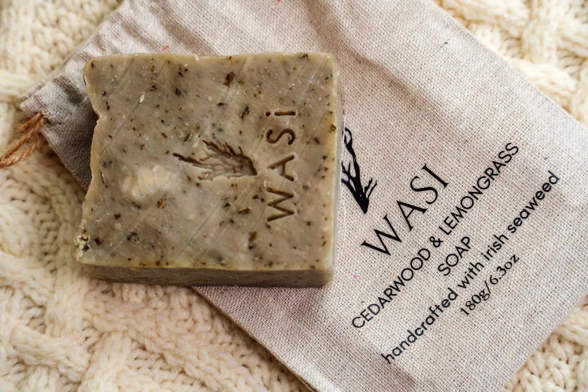 WASI - Eco - Friendly Handmade Seaweed Soap