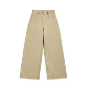 Wide Leg Pants Khaki