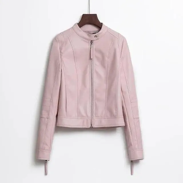 Women's eco-leather jacket