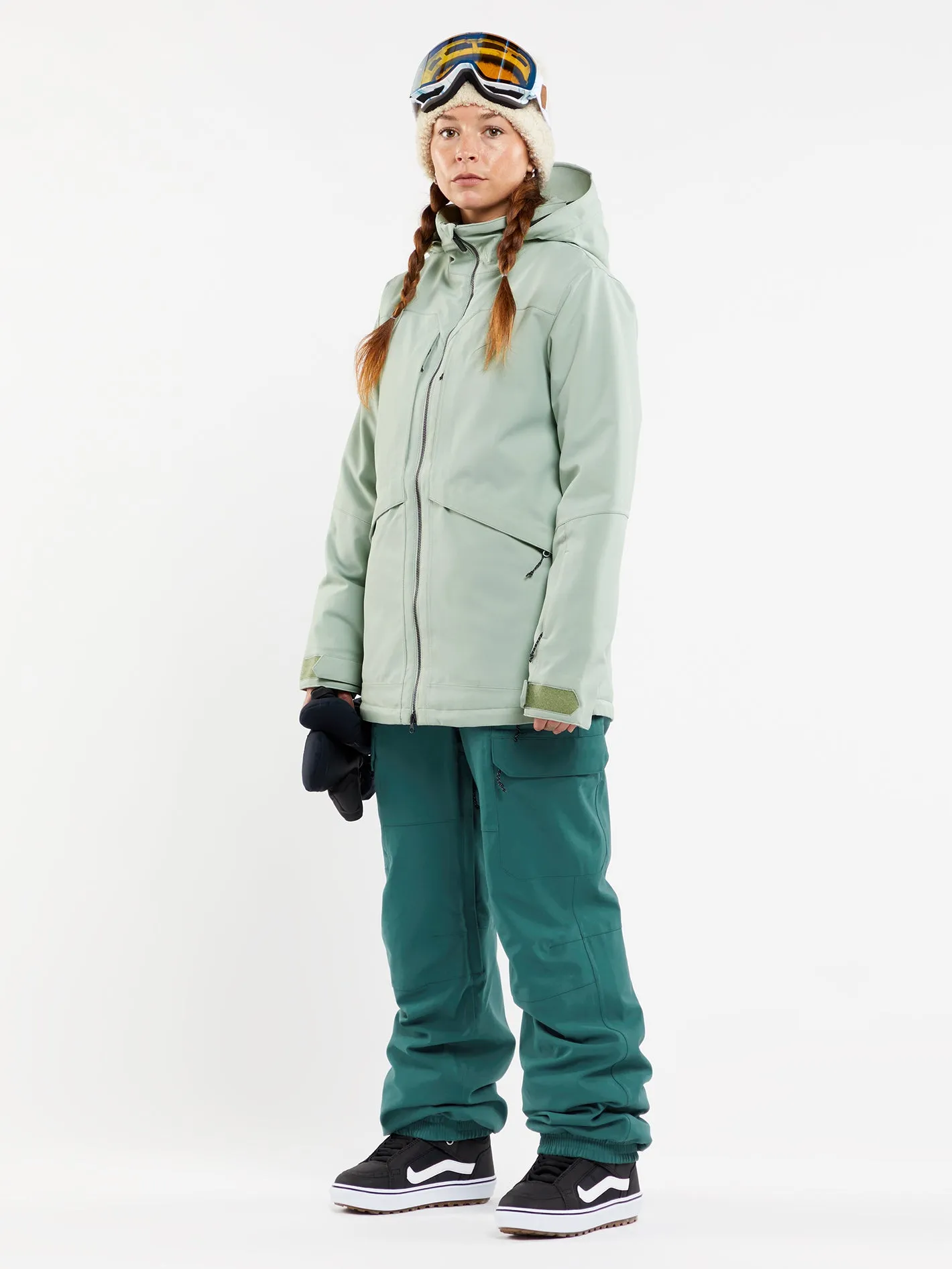 Womens Shelter 3D Stretch Jacket - Sage Frost