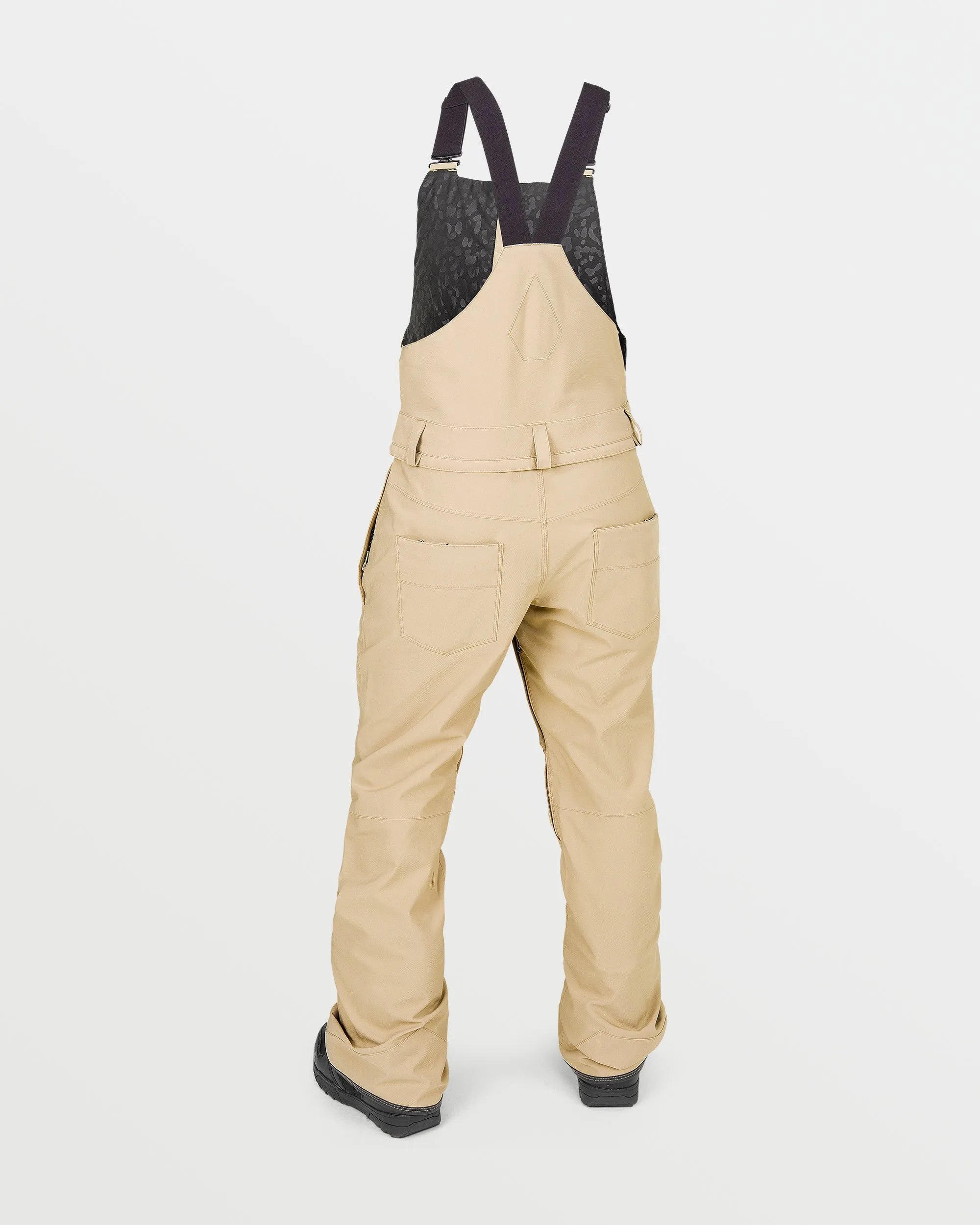 Womens Swift Bib Overalls - Sand