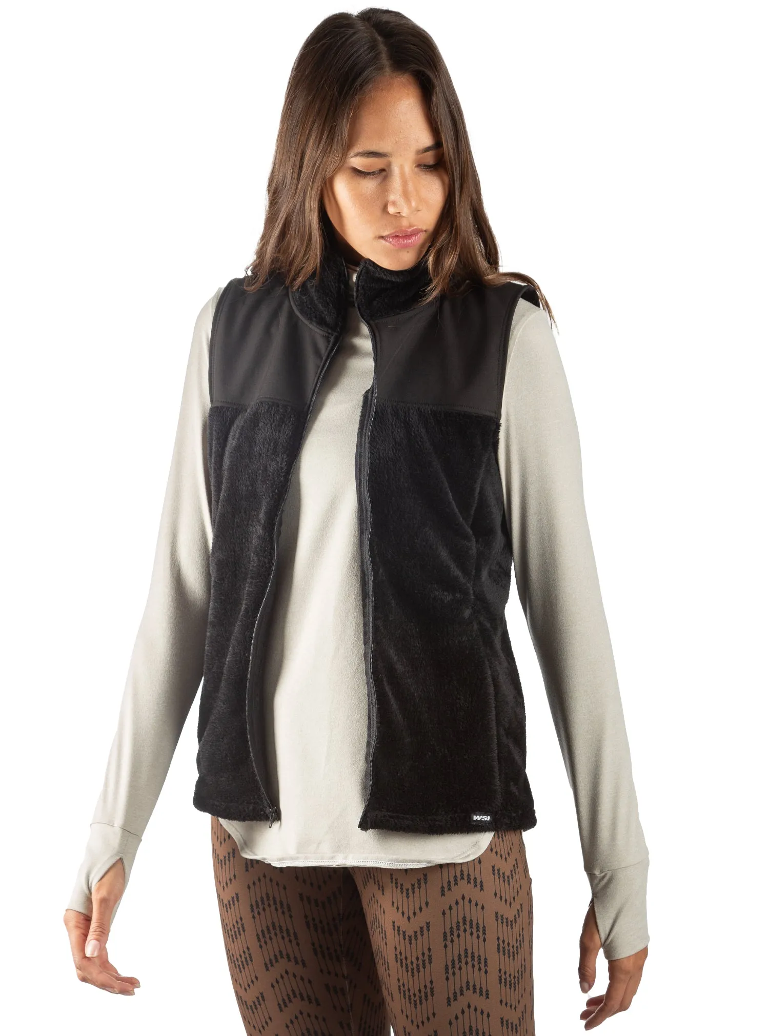 Women's Windstop Fur Vest