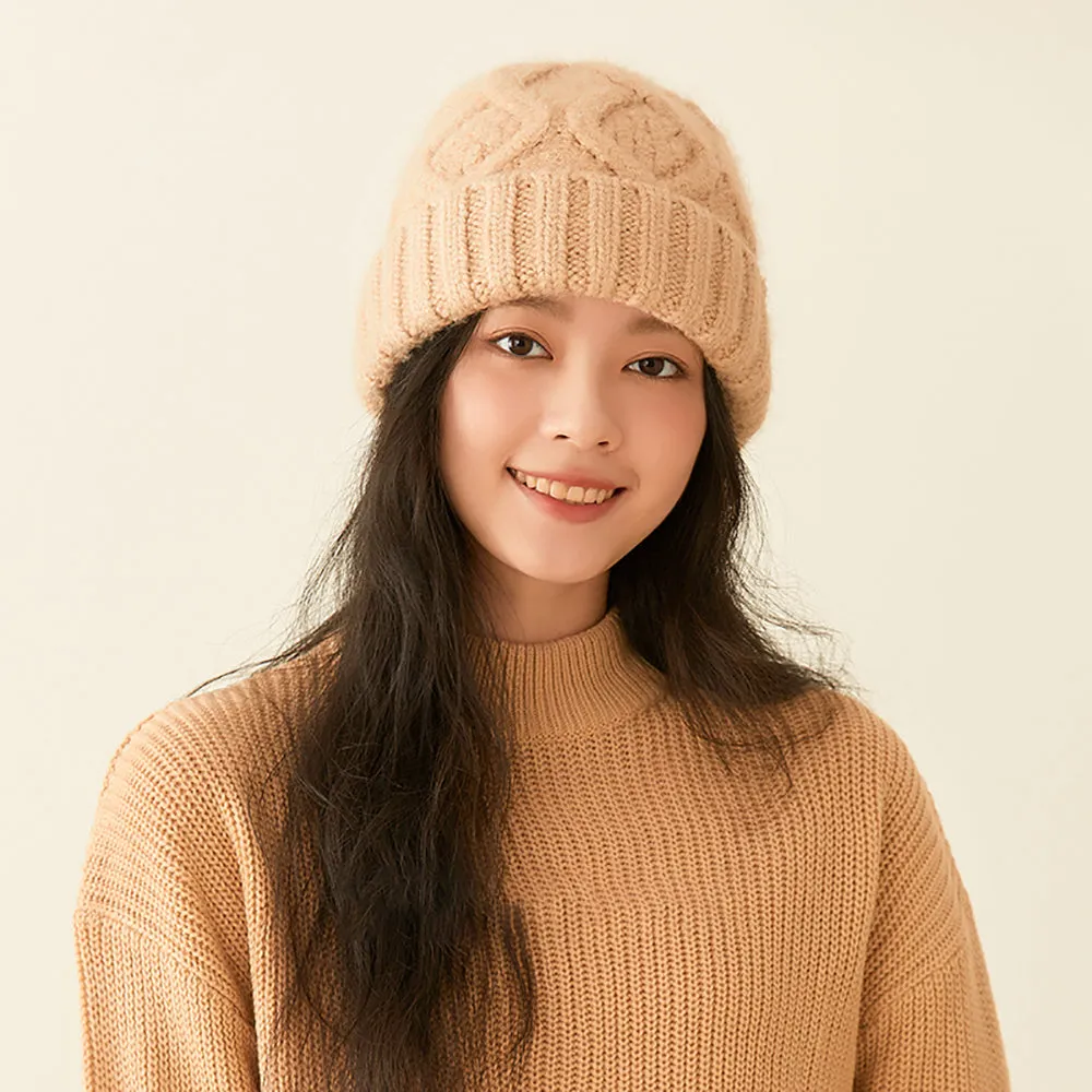 Women's Winter Heated Knit Hat