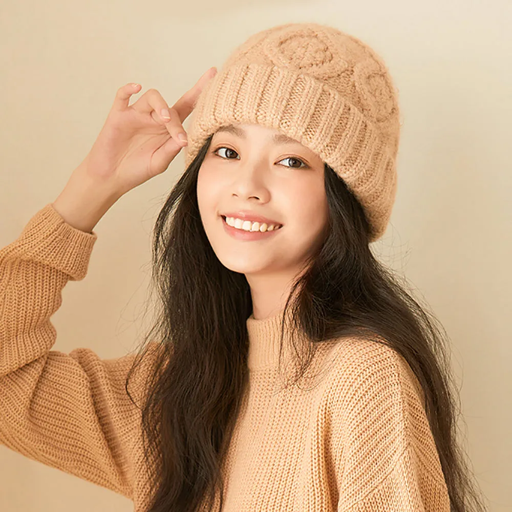 Women's Winter Heated Knit Hat