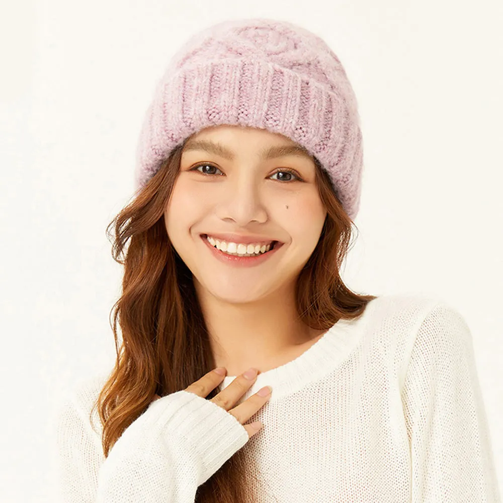 Women's Winter Heated Knit Hat