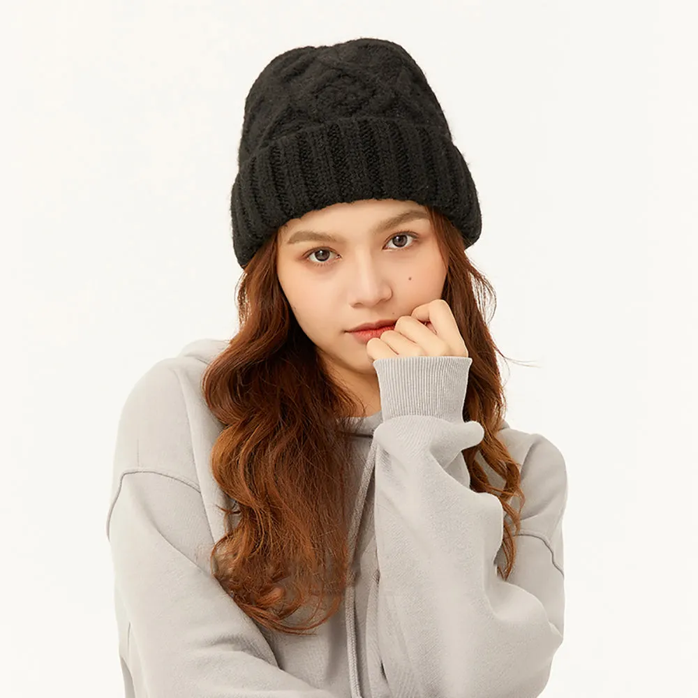 Women's Winter Heated Knit Hat