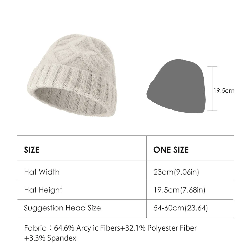 Women's Winter Heated Knit Hat