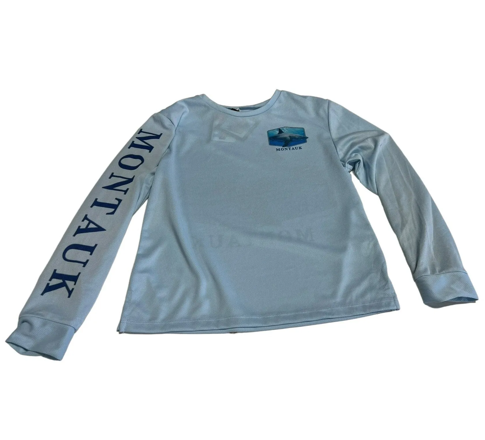 Youth Montauk Shark DriFit Long Sleeve T-Shirt